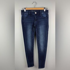 American Eagle Outfitters Dark Indigo Skinny Jeans